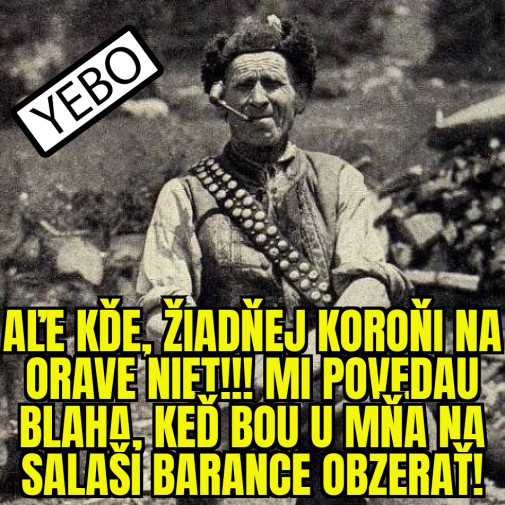 Na Orave korony niet