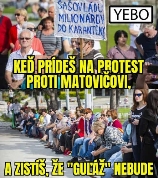 Protest proti Matovicovi